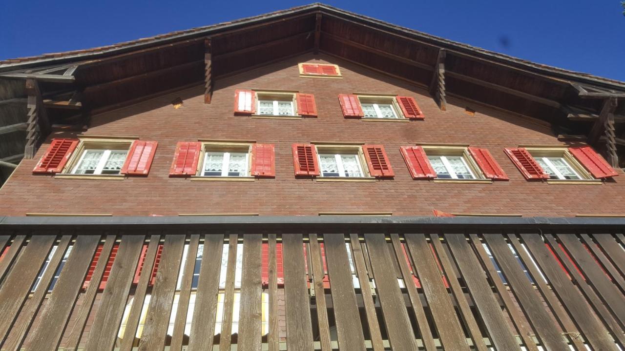 Fischers Lodge Innerthal Buitenkant foto